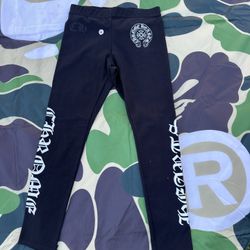 Chrome Hearts Horseshoe Leggings