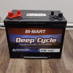 Brand New Bi-Mart RV/Deep Cycle Battery