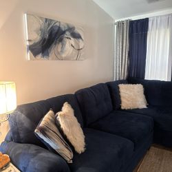 Living Room Sectional With Ottoman 