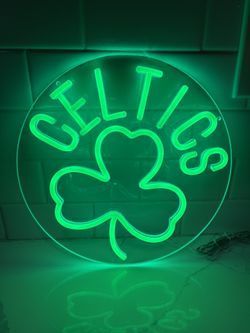 Bostons Sports Celtics LED Neon Sign for Wall Decor