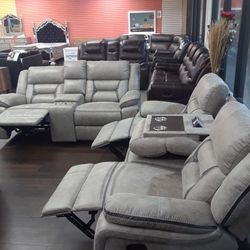 New Recliner Sofa And Glider Recliner Loveseat 