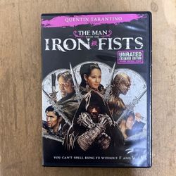 The Man with the Iron Fists DVD Russell Crowe Lucy Liu RZA From Wutang Tarantino