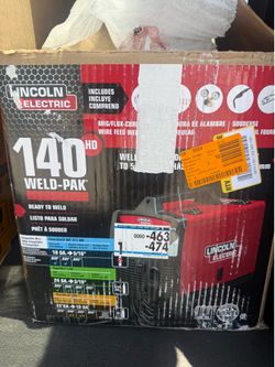 Soldadora Lincoln weld pack 140