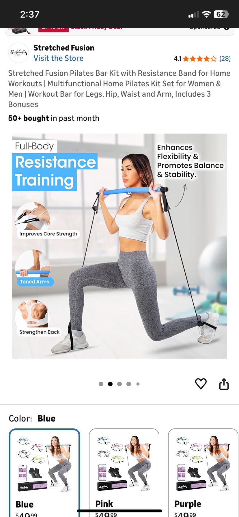 Brand New Pilates Multi-Use Bar