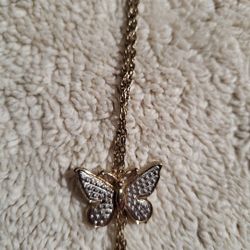 butterfly necklace