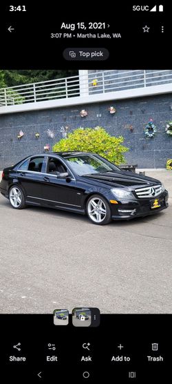 *** 2012 Mercedes Benz c250*** selling as a whole unit for parting out for parts