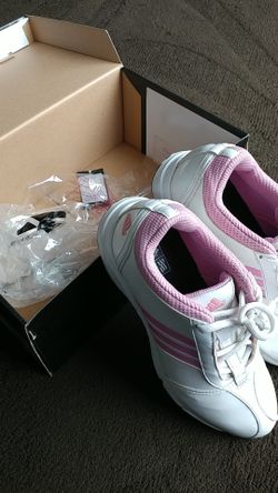 Adidas Girls Golf Shoes 4.5