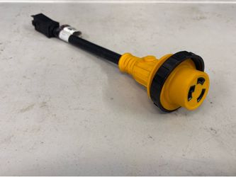 RV power adaptor 15amp male to 30amp locking