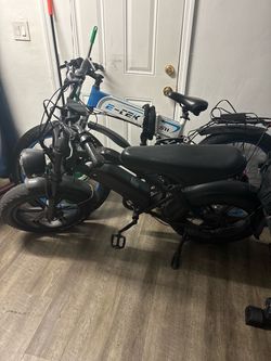 Two e-bikes