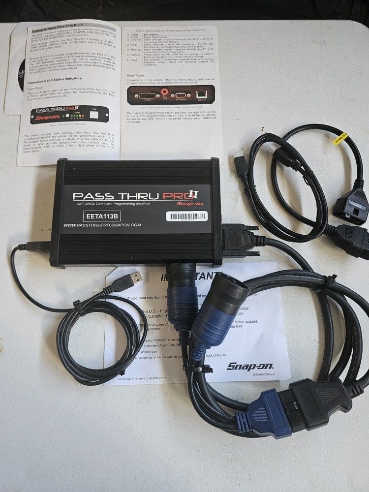 Snap On Pass Thru Pro II SEA J2534 🔥 