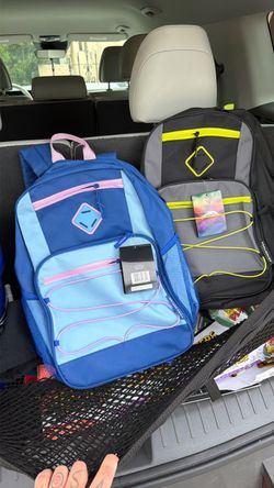 2 bookbags