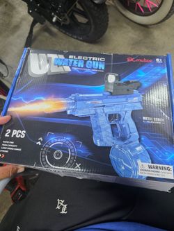 BCmukce UZI Electric Water Gun 2-Piece Set
