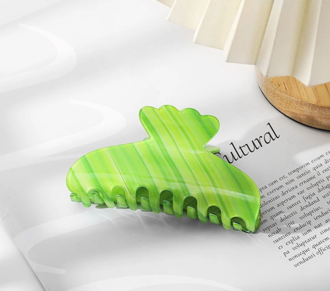 Hair Clip ( Green )