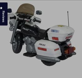 Children's Eletric police motorcycle