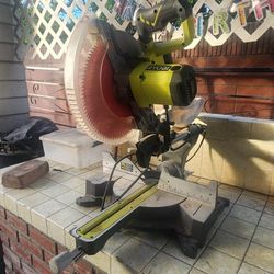 ryobi miter slading saw 10" 