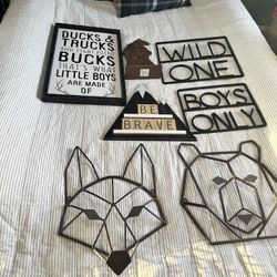 Boys Adventure Room Decor Bundle (7) 