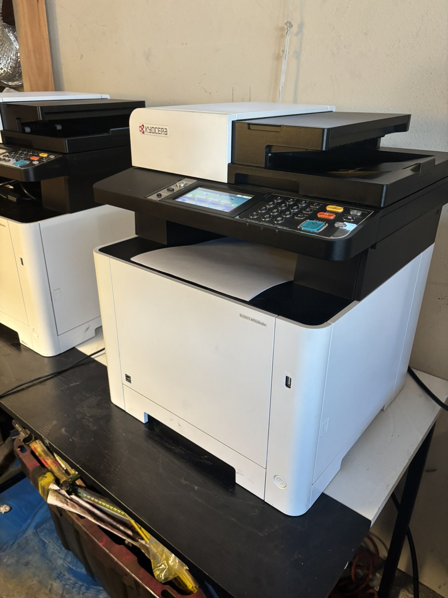 Kyocera ECOSYS M5526cdw Color Mono A4 Laser Printer Copier Scanner Fax MFP 27PPM