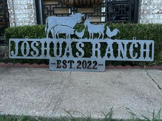 Letreros para ranchos