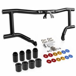 Brand New Kekykm Crash Bar Compatible with Harley Davidson Touring Models 2014-2026, Black Engine Guard Bar for Street Glide Road Glide Road King Elec