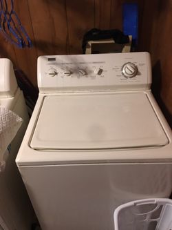 Kenmore washer dryer set