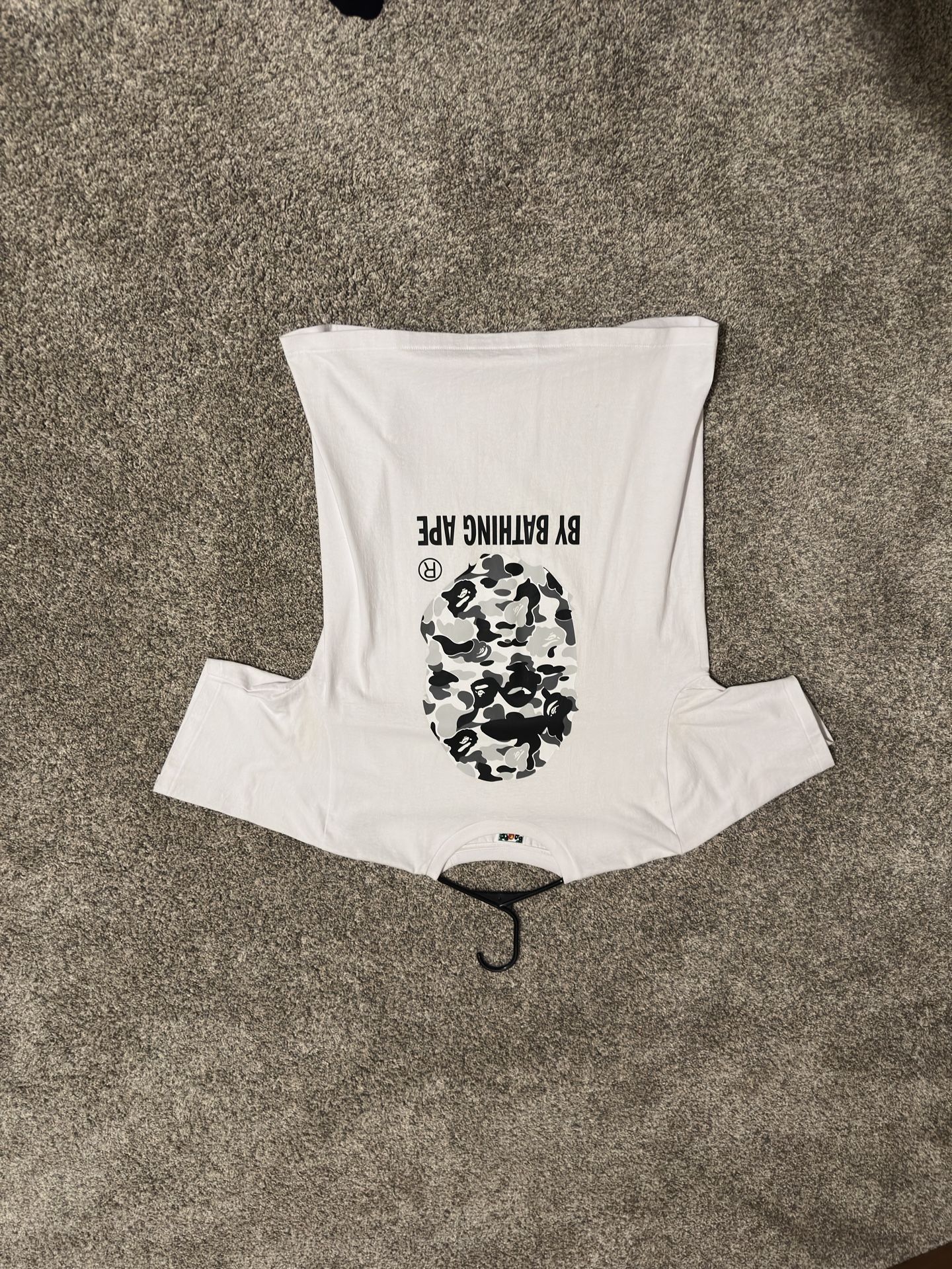 Black And White Camo Bathing Ape T