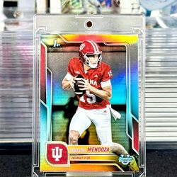 2025 Bowman Chrome Fernando Mendoza RC #109 Refractor