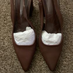Brown Heels Size 8