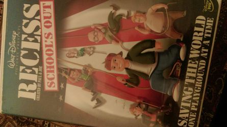Disney Recess movie dvd