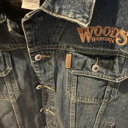 Vintage Western Denim Jacket Rod Patrick