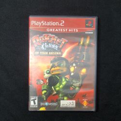 Ratchet and Clank: Up Your Arsenal PS2 Original Complete!  Open To Trades! 