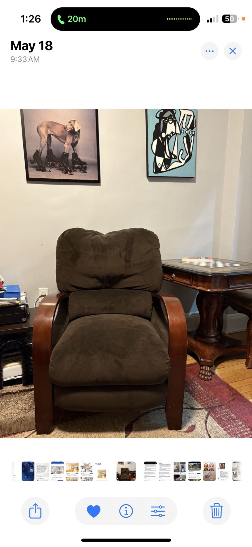 Vintage Reclining Chair