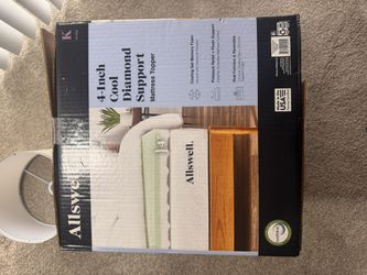 Allswell 4inch Cool Diamond Support Mattress Topper