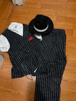 Gangster Mobster Halloween Costume Set