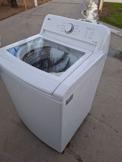 LG Top Load Washing Machine White