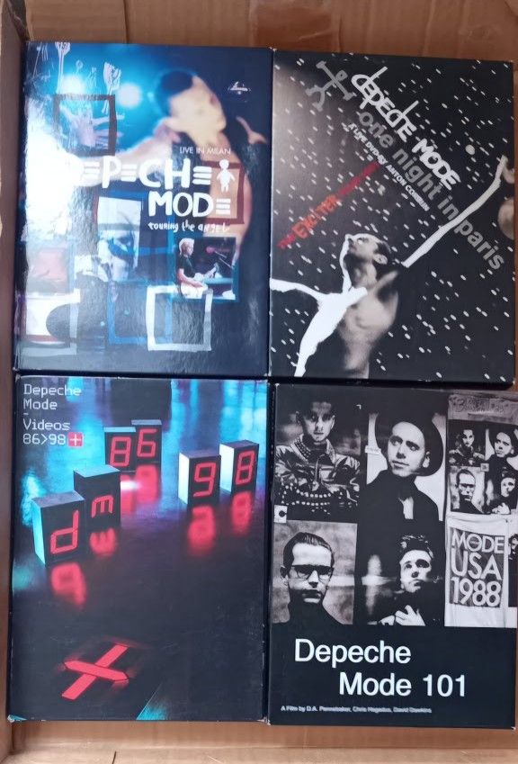 dvd depeche mode videos live milan night paris