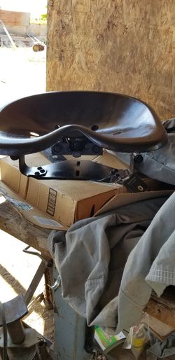 Tractor seat and tow bar for 8n 9n Ford later tractor also may fit furguson tractor