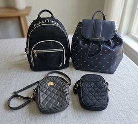 Nautica & Tommy Hilfiger Backpacks & Quilted Bags Set