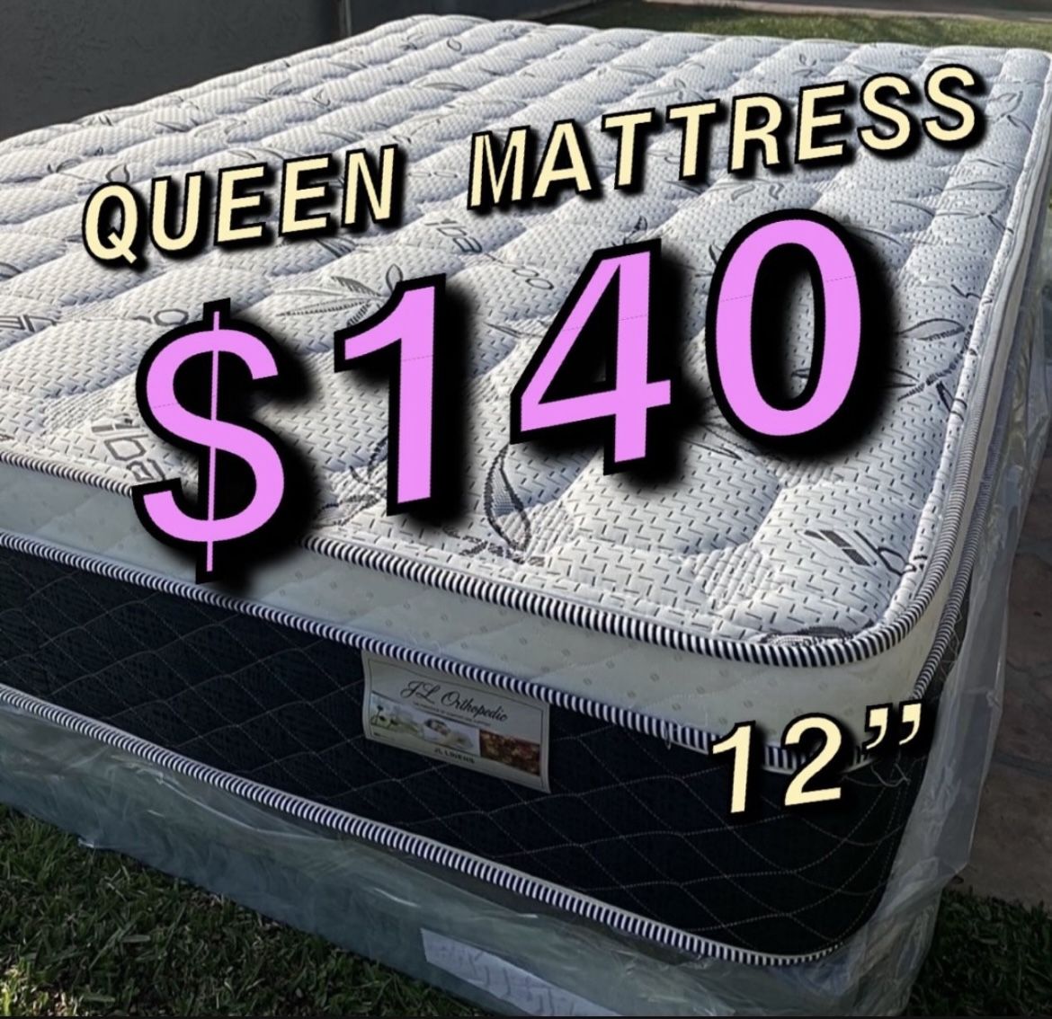 New Queen Mattress Only $140