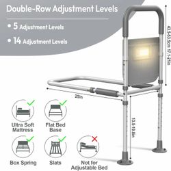Bed Assist Rail with Light