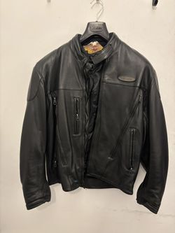 Harley-Davidson FXRG Leather Motorcycle Jacket