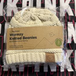 KeaBabies Warmzy Knitted Beanies (3-Pack)