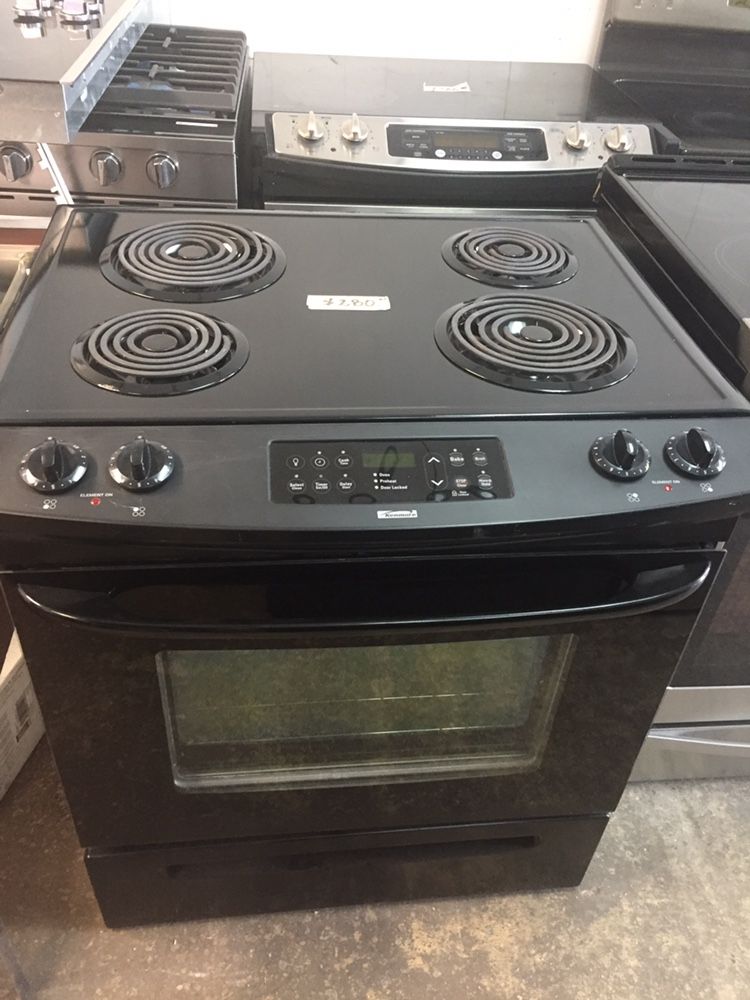 Coil Slide In Range Stove