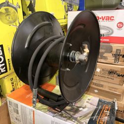 100 ft pressure washer hand crank hose reel 