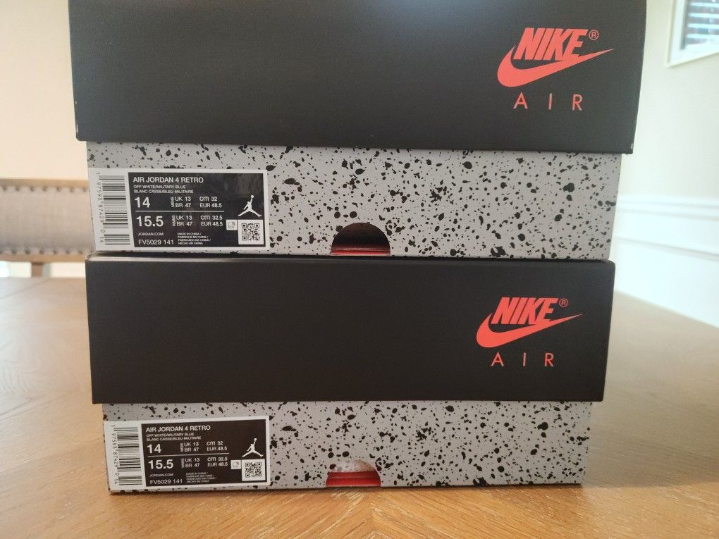 New Jordan OG Retros Size 14's Available 