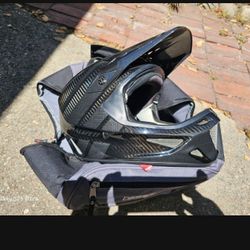 Specialized Carbon Fiber Full Face Bicycle Helmet;  Medium