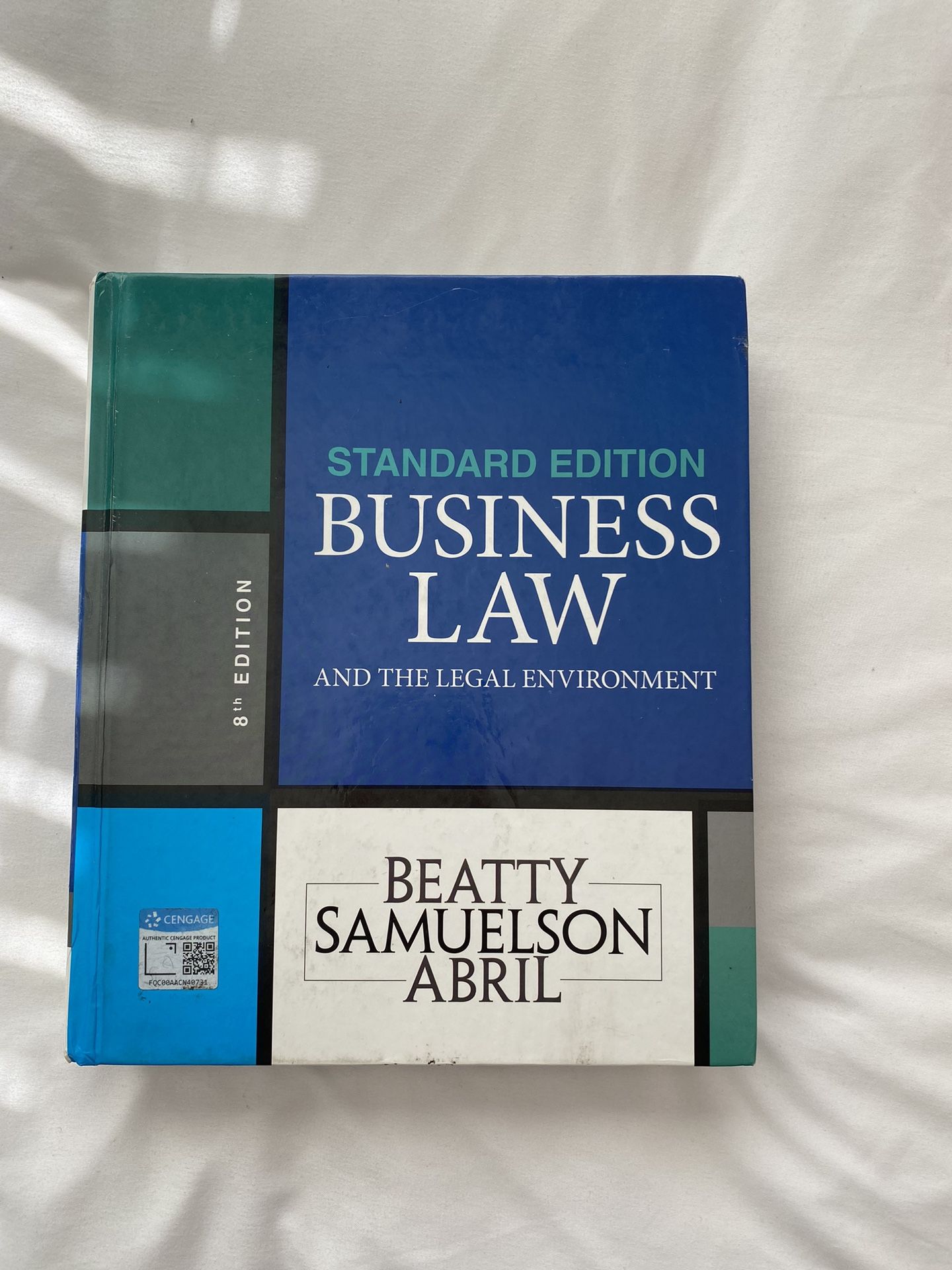 Business Law And The Legal Environment 8th Edition Textbook