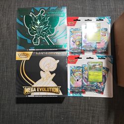 Pokemon ETBs And Journey Blisters 