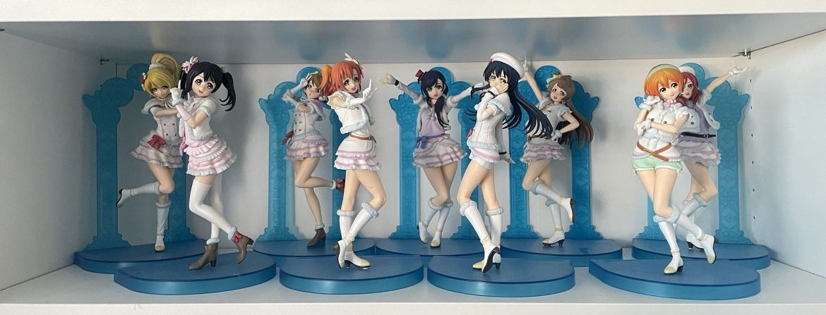 Anime Love Live Snow Halation Figure Set