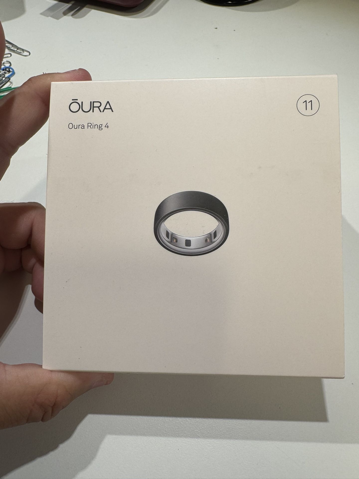 Oura Ring 4 Stealth Size 11