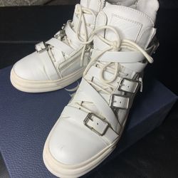 Giuseppe Zanotti Coby leather trainers Size 10